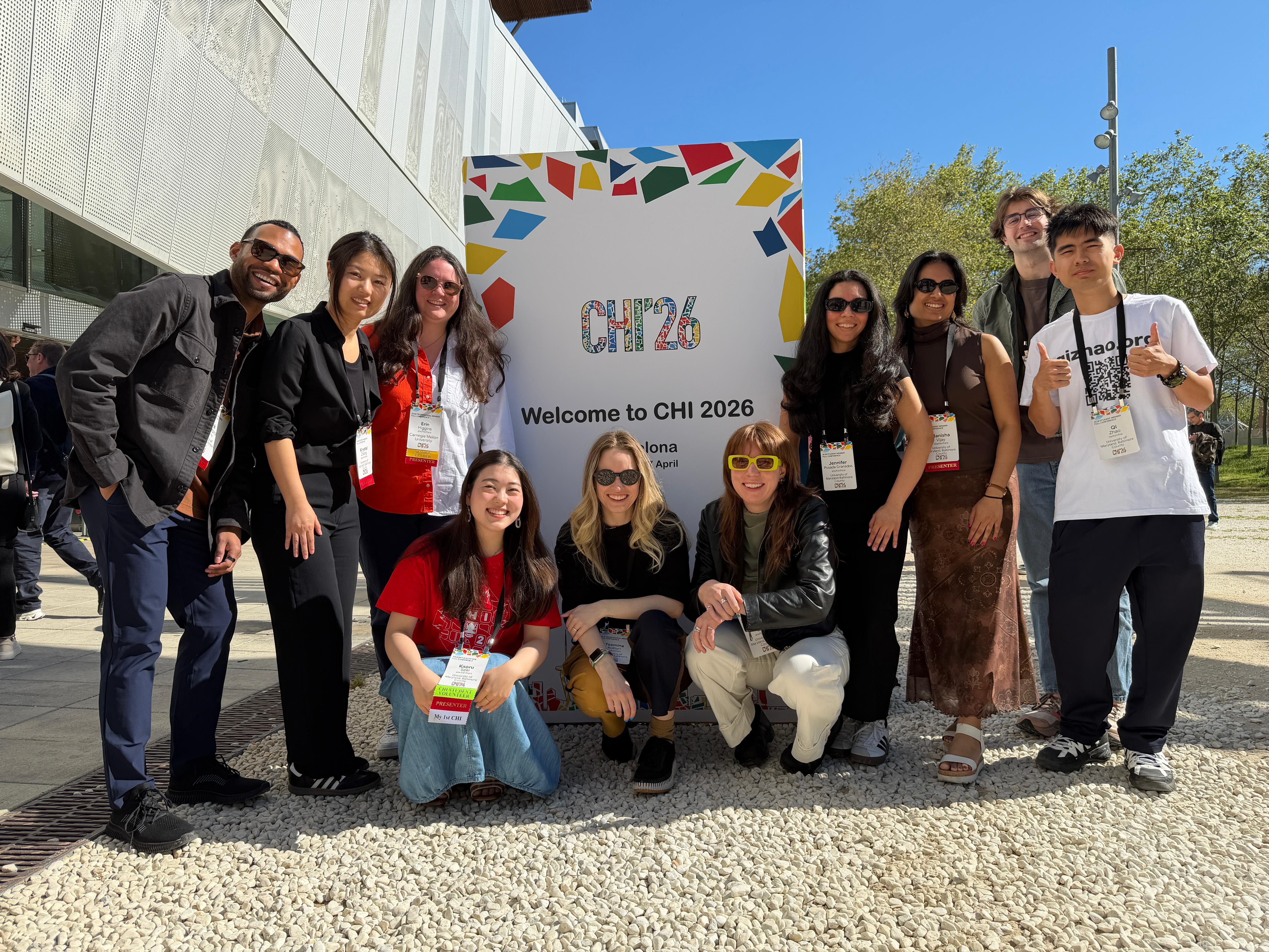 UMBC researchers at CHI 2026